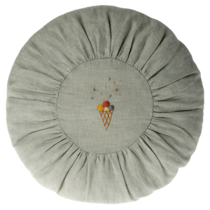 Cojín, Redondo, Pequeño - Menta