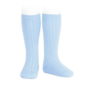Calcetines Altos Básicos Canalé – AZUL BEBÉ-410