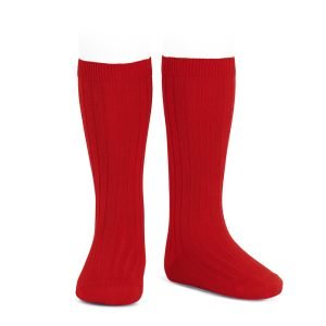 Calcetines Altos Básicos Canalé – ROJO-550